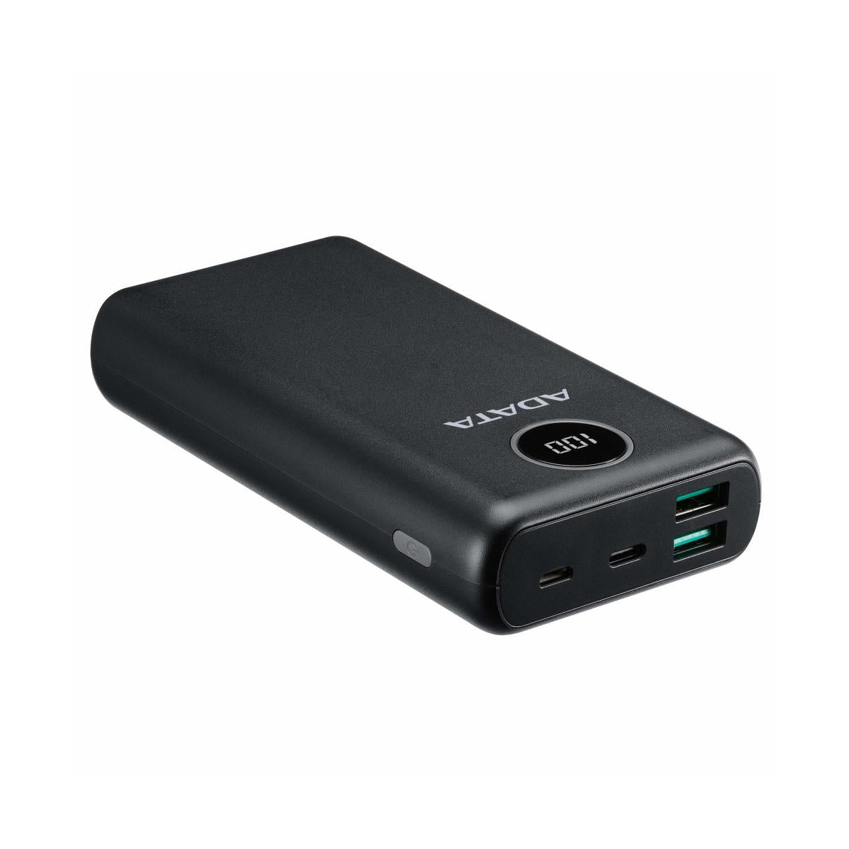 Cargador Portátil Adata P20000QCD, 20.000mAh, Negro