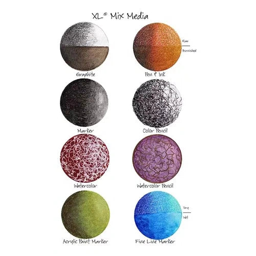 Block Mix Media Xl Canson 160 G 27.9 X 35.6 Cms 60 Hojas