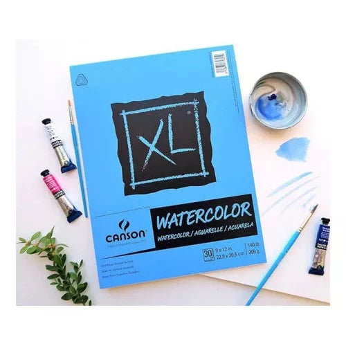 Block Canson Acuarela Watercolor 300 G 22.9 X 30.5 Cm 30 Hjs