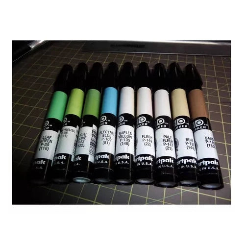 Set Marcadores Plumón Ad Chartpak Set K Dirección De Arte