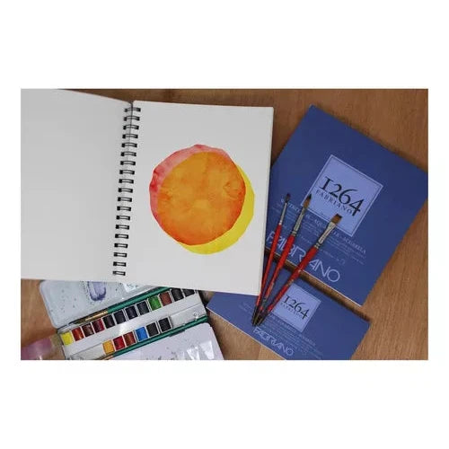 Block Fabriano Acuarela Watercolor 300 G 7 X 10 Pul 30 Hojas
