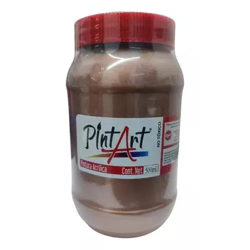 Pintura Acrílica Pintart Metálica 500 Ml Colores A Elegir