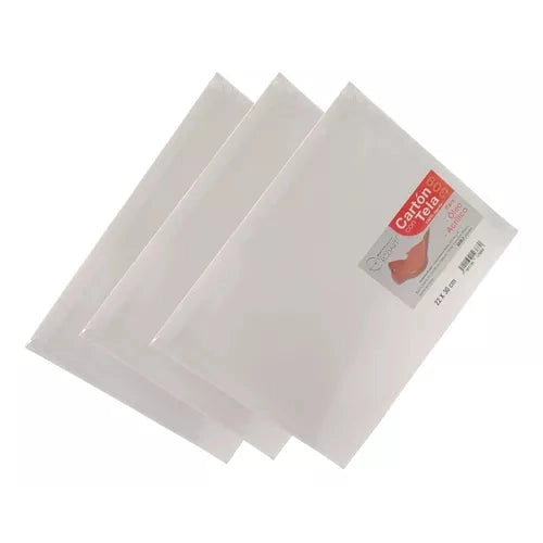 Cartón Con Tela 309 Rodart 100% Algodón 22 X 30 Cm 3 Piezas