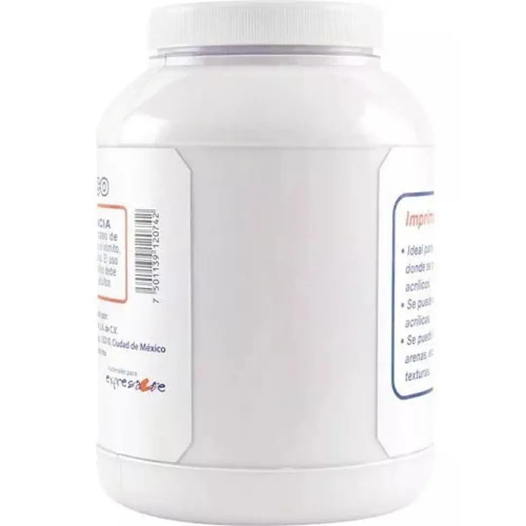 Gesso Imprimador Acrílico Blanco Rodin Óleo Arte 1000 Ml