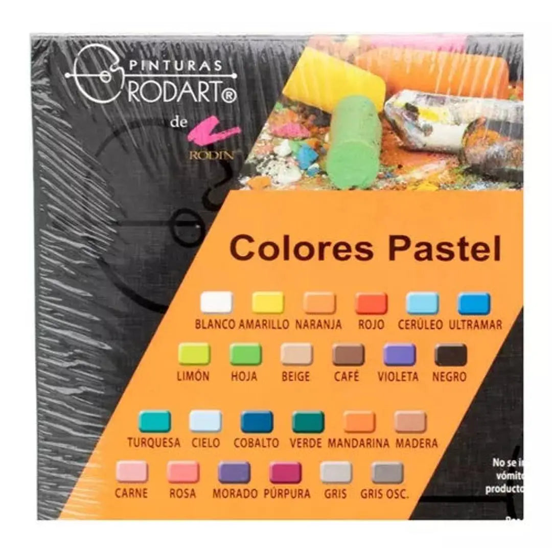 Gises Colores Pastel Suaves Redondos Rodin Rodart