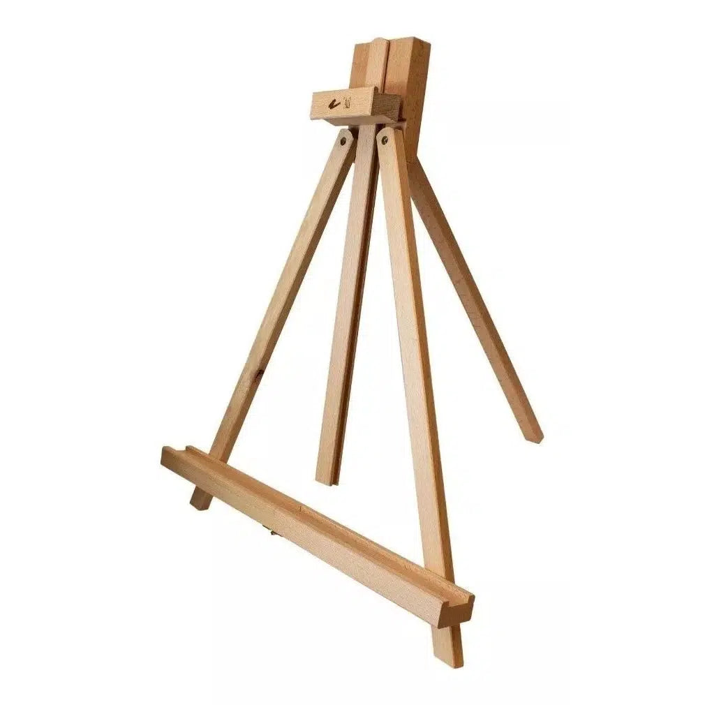 Caballete De Mesa Atl Rodin De Madera Arte Pintura Lienzo