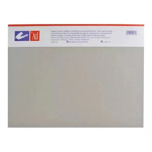 Block Para Óleo Atl Rodin 23 X 30.5 Cms 230 Gramos 15 Hojas