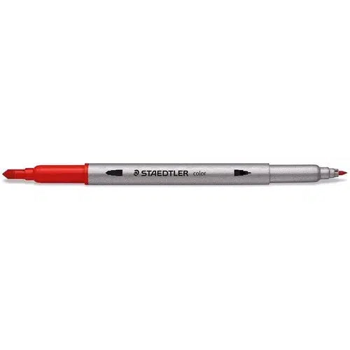 Plumón Marcador Staedtler Duo Color Doble Punta 36 Colores