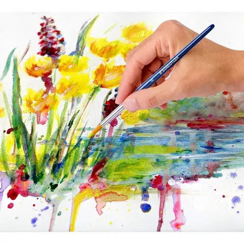 Kit Pinturas Acrílicas Staedtler Caja Con 12 Colores 12 Ml