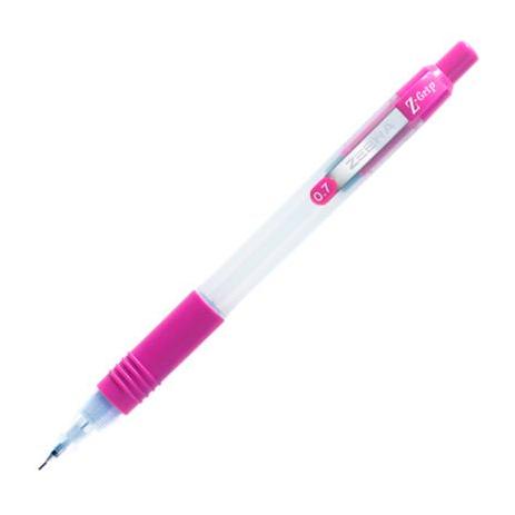 Lapicero Retráctil Zabra 6533-04 HB2 Punta Mediana 0.7mm con Grp Grafito Color Rosa Estuche con 12 Pieza(s)