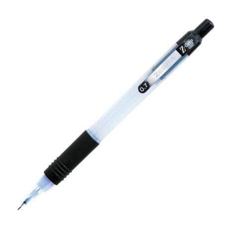 Lapicero Retráctil Zebra Z-Grip 6533-00 Punta Fina 0.7mm Tinta de Aceite Color Negro 12 Pieza(s)
