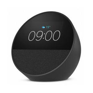 Amazon Echo Spot 2024 Asistente de Voz 2.83", Inalámbrico, Wi-Fi, Bluetooth, Negro