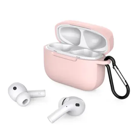 Audífonos Argomtech Skeipods E70 Inalámbricos Control Táctil Color Rosa