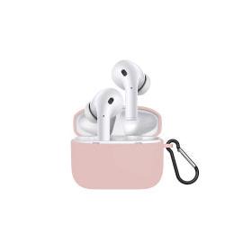 Argomtech Audífonos con Micrófono Skeipods E70, Inalámbrico, Bluetooth, USB-C, Rosa/Blanco