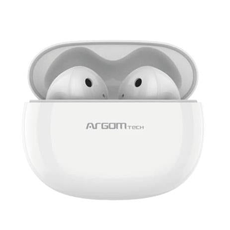 Audífonos Argomtech Skeipods E55 Inalámbricos Control Táctil Color Negro