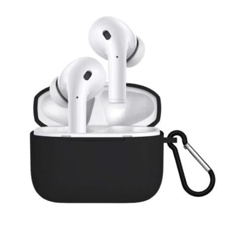 Audífonos Argomtech Skeipods E70 Inalámbricos Control Táctil Color Negro