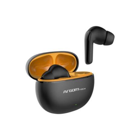 Audífonos Argomtech Inalámbricos Skeipods E20 Control Táctil Resistente al Agua Color Negro