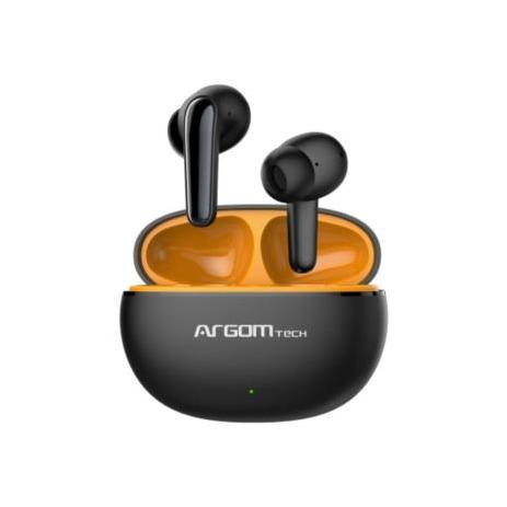 Audifonos Argomtech Inalámbricos Skeipods E20 Control Táctil Resistente al Agua Color Negro