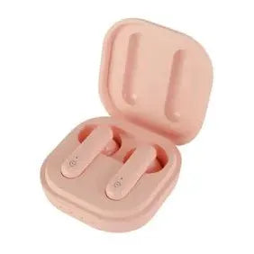 Easy Line Audífonos Intrauriculares con Micrófono Viva Lights, Inalámbrico, Bluetooth, Rosa