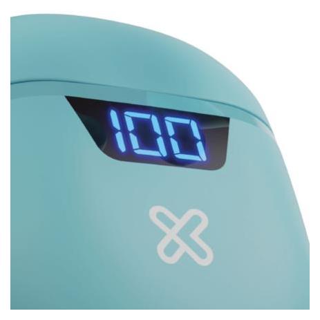 Audífonos Intrauriculares con Micrófono KTE-006AQ, Inalámbrico, Bluetooth, Aguamarina Klip Xtreme