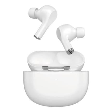 Audífonos Intrauriculares con Micrófono ZoundBuds, Inalámbrico, Bluetooth, USB-C, Blanco Klip Xtreme