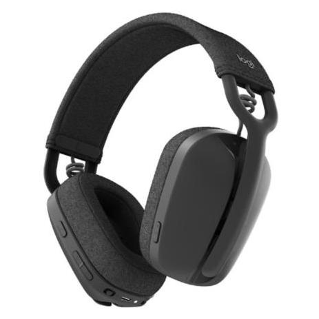 Logitech Audífonos con Micrófono Zone Vibe 100, Bluetooth, Inalámbrico, Grafito