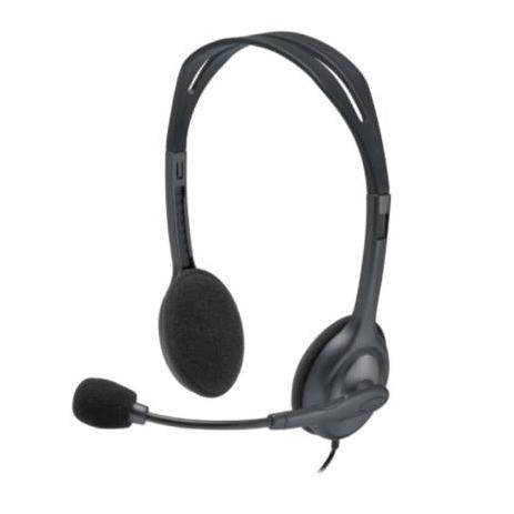 Logitech Audífonos con Micrófono H111, Alámbrico, 1.8 Metros, 3.5mm