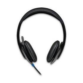 Logitech Audífonos con Micrófono H540, Alámbrico, USB, Negro
