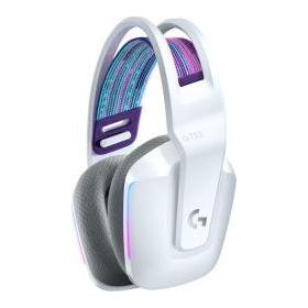 Logitech Audífonos Gamer G733 7.1 para PS4/PC, Inalámbrico, USB, Blanco