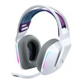 Logitech Audífonos Gamer G733 7.1 para PS4/PC, Inalámbrico, USB, Blanco