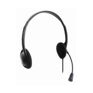 Manhattan Audífonos con Micrófono 179850, Alámbrico, 1.5 Metros, USB-A, Negro