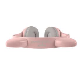 Perfect Choice Audífonos para Niños Catto, Bluetooth, Alámbrico/Inalámbrico, 3.5mm, Rosa