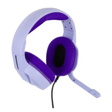 Vortred Audífonos con Micrófono Axolotl, Alámbrico, 2 Metros, Morado