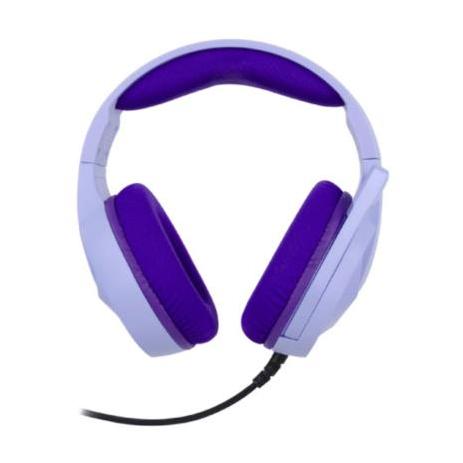 Vortred Audífonos con Micrófono Axolotl, Alámbrico, 2 Metros, Morado