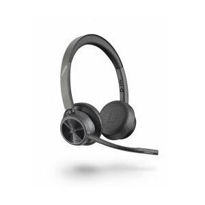 Poly Audífonos Voyager 4320 UC, Inalámbrico, Bluetooth, USB-A, Negro