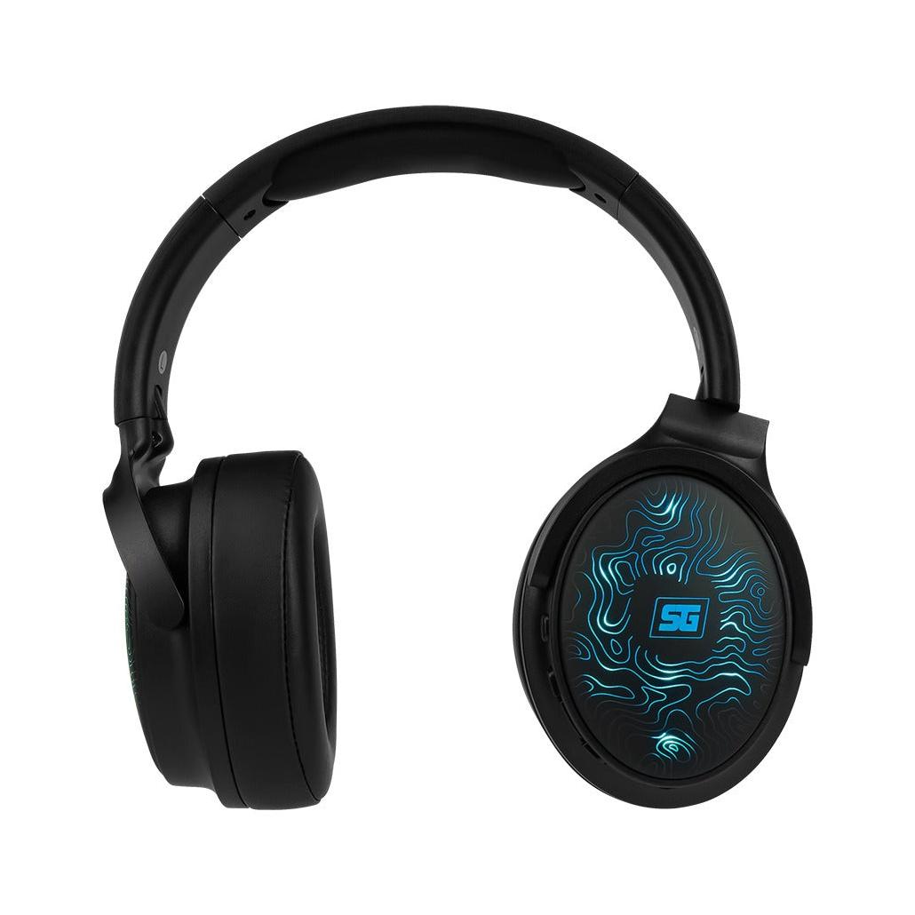 Audífonos con Micrófono Start The Game HPB-401-LED Bluetooth Alámbrico/Inalámbrico 3.5mm Negro