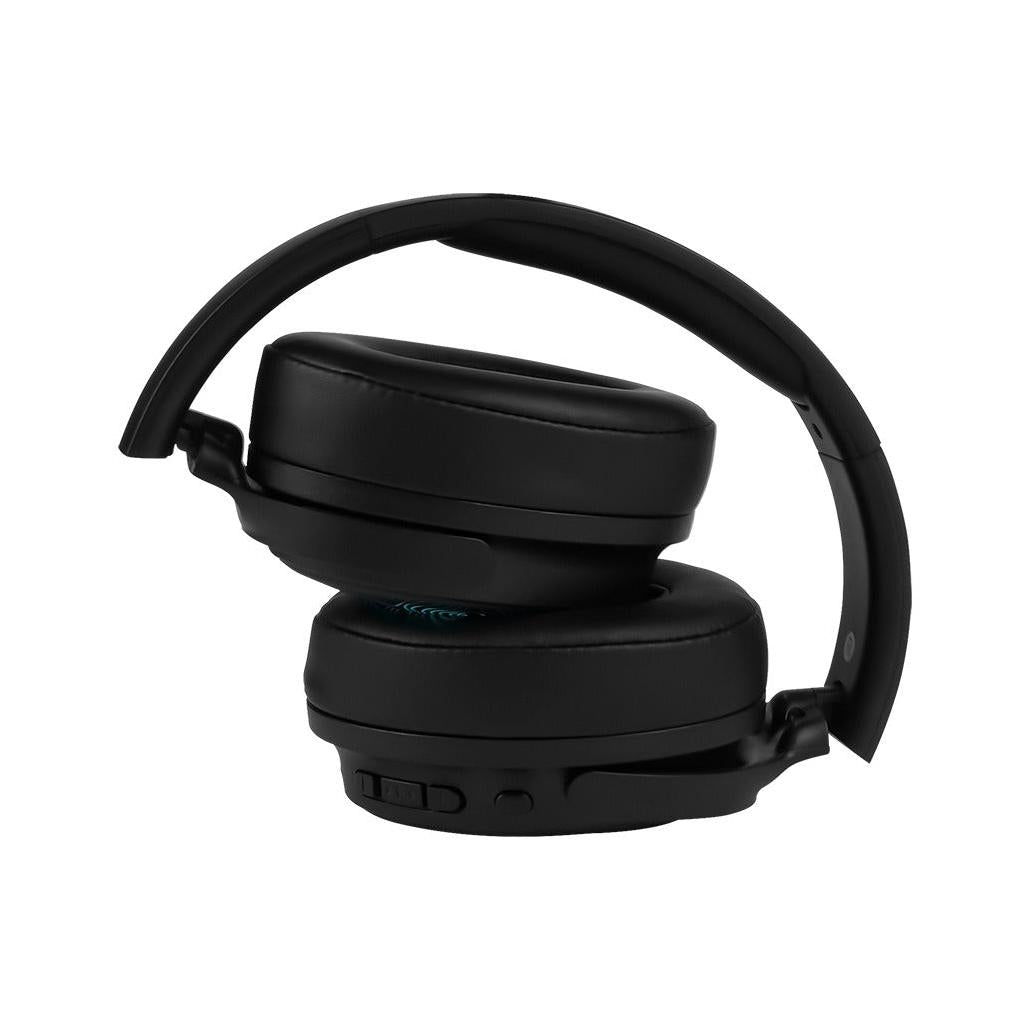 Audífonos con Micrófono Start The Game HPB-401-LED Bluetooth Alámbrico/Inalámbrico 3.5mm Negro