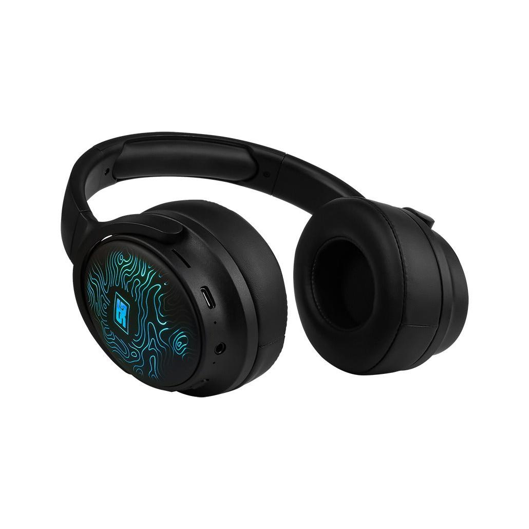 Audífonos con Micrófono Start The Game HPB-401-LED Bluetooth Alámbrico/Inalámbrico 3.5mm Negro