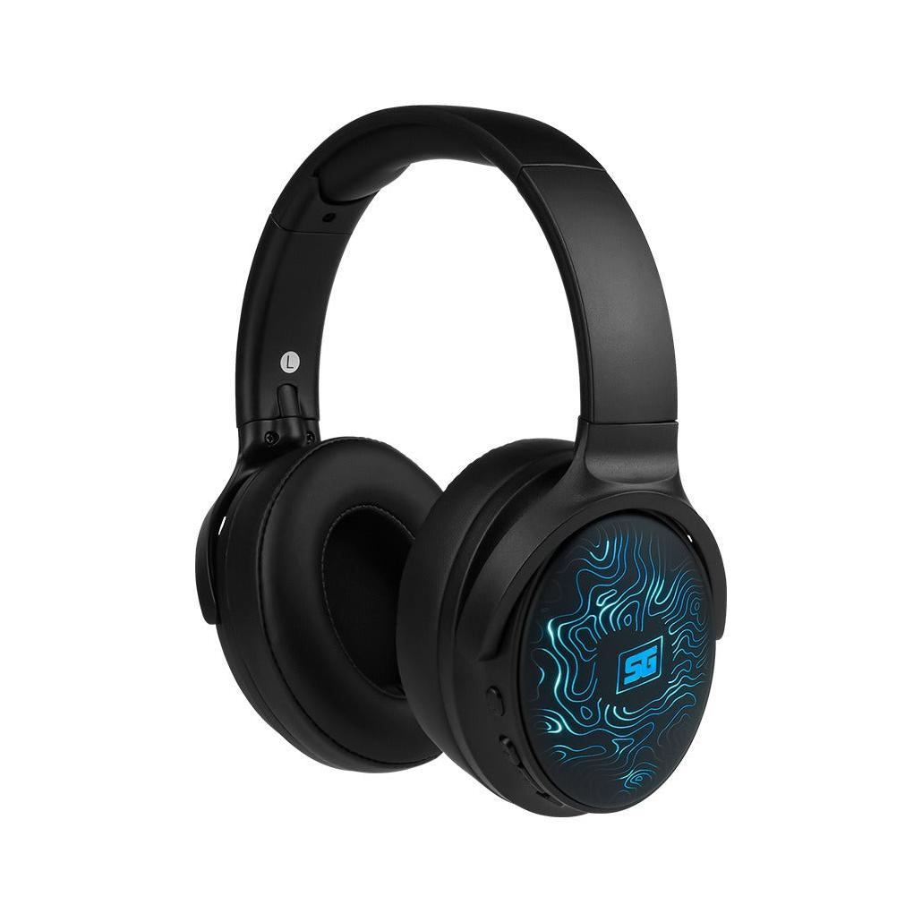 Audífonos con Micrófono Start The Game HPB-401-LED Bluetooth Alámbrico/Inalámbrico 3.5mm Negro