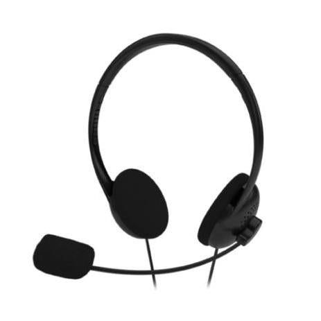 Audífonos con Micrófono XTH-230, Alámbrico, 1.5 Metros, 3.5mm, Negro Xtech