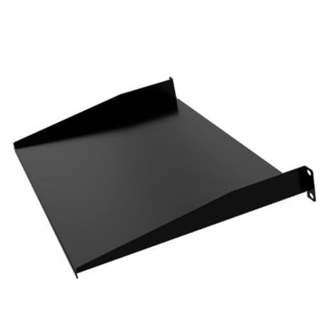 Bandeja Nexxt Solutions NPS-S11U3B Sencilla Lisa de 1U 19" Acero Color Negro