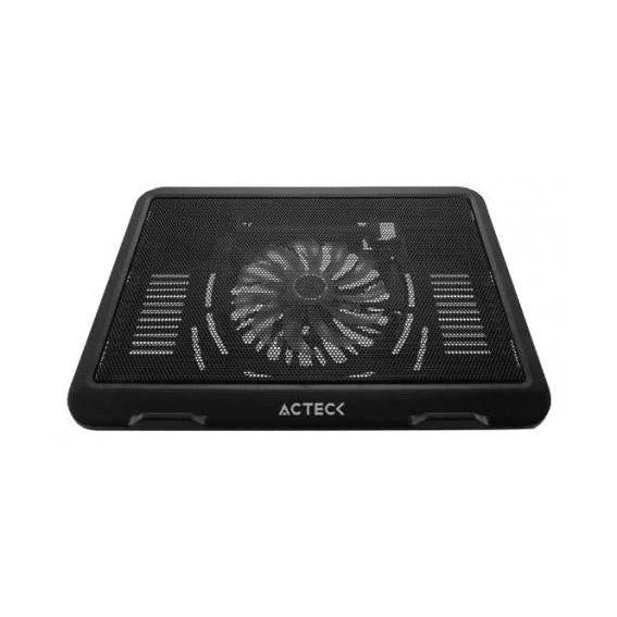 Acteck Base Enfriadora AC-929080 para Laptop 15", con 1 Ventilador 1000RPM, Negro