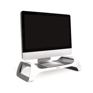 Fellowes Base para Monitor I-Spire Series, hasta 11kg, Gris/Blanco