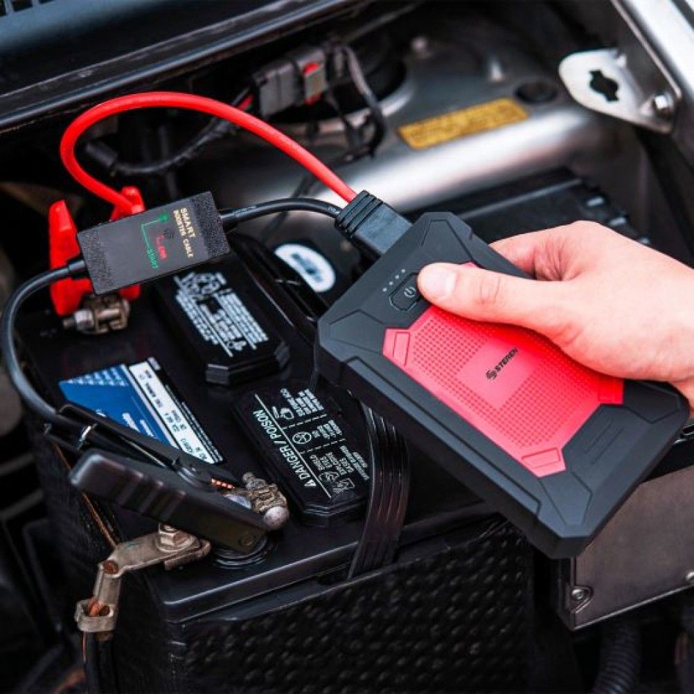 Batería Externa Steren MOV-123 7000 mAh Negro, Rojo