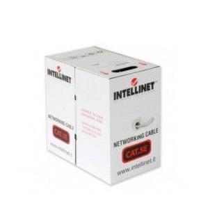 Intellinet Bobina de Cable Cat5e UTP, 305 Metros, Gris