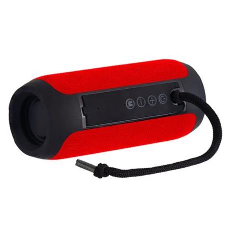 Bocina Portátil Drum Beats X, Bluetooth, Inalámbrico, 10W RMS, Rojo - Resistente al Agua