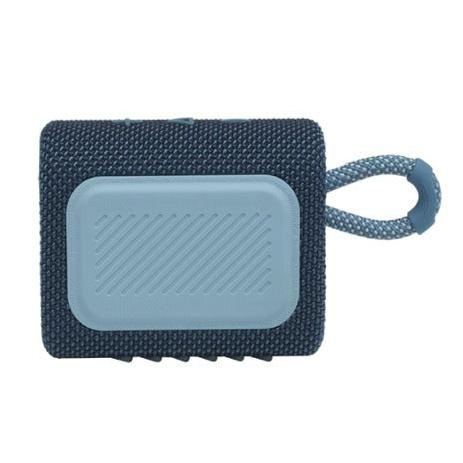 JBL Bocina Portátil Go 3, Bluetooth, Inalámbrico, 4.2W RMS, Azul - Resistente al Agua