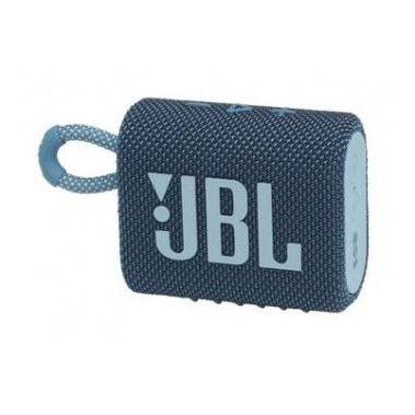 JBL Bocina Portátil Go 3, Bluetooth, Inalámbrico, 4.2W RMS, Azul - Resistente al Agua