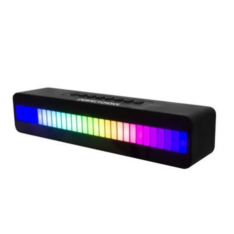 Perfect Choice Bocina Portátil Shine Beat, Bluetooth, Inalámbrico, USB-C, Negro