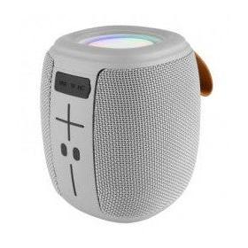 Perfect Choice Bocina Novel Drum, Bluetooth, Inalámbrico, 100W PMPO, Gris - Resistente al agua